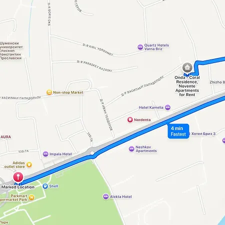 Onda - Coral Complex With Parking & Pool Apartment Varna